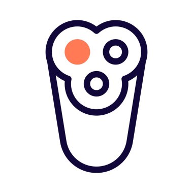 Berber dükkanındaki kıvırcık saç tedavisi beyaz arka planda izole edilmiş.