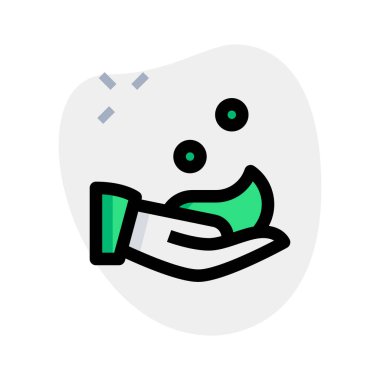 Saç kremi beyaz arka planda izole edilmiş.