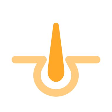 Kuafördeki saç büyütme tedavisi beyaz arka planda izole edilmiş