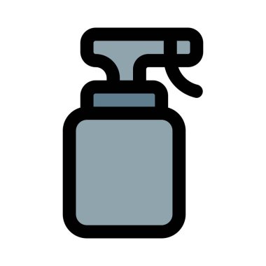 Nemlendirici sprey beyaz arka planda izole edilmiş.