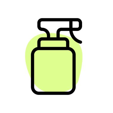 Nemlendirici sprey beyaz arka planda izole edilmiş.