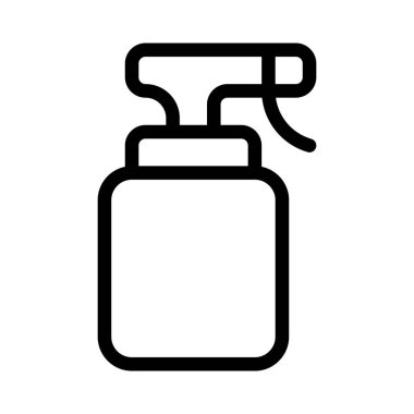 Nemlendirici sprey beyaz arka planda izole edilmiş.