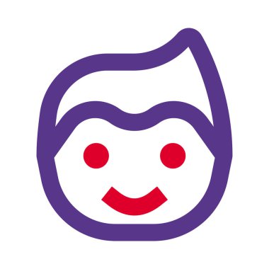 Berber salonunda saç stili yaptıran erkekler beyaz bir arka planda izole edilmiş.