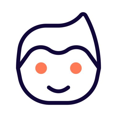 Berber salonunda saç stili yaptıran erkekler beyaz bir arka planda izole edilmiş.