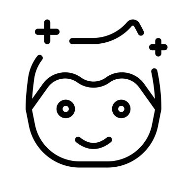 Berber salonundaki saç temizliği beyaz bir arkaplanda izole edilmiş.