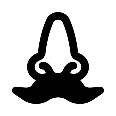 Dar burunlu harika bıyıklı.