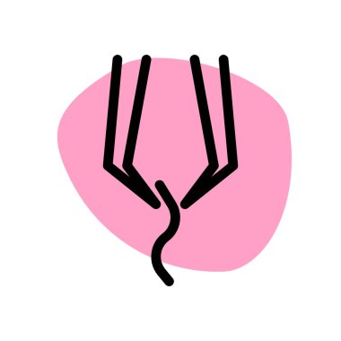 Kuaförde cımbız gibi saç kesme aletleri.