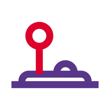 Video oyunlarını kontrol etmek için joystick kullanılıyor.