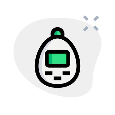 Tamagotchi, ekranı olan küçük bir oyuncak..