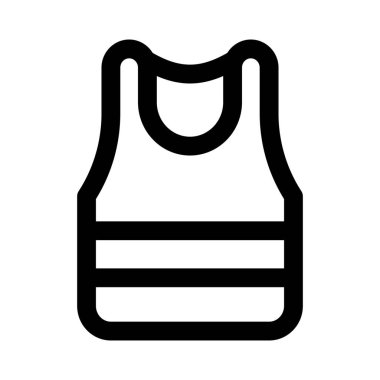 Geniş kayışlı dar kolsuz bluz..