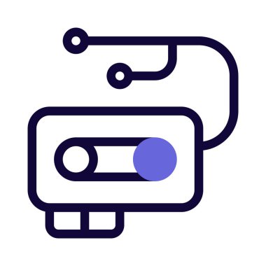 Ses kaydı ve çalma için antika aygıt.