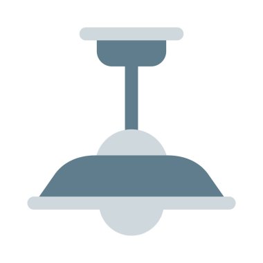 Ev dekorasyonu için tavana monte edilmiş lamba.