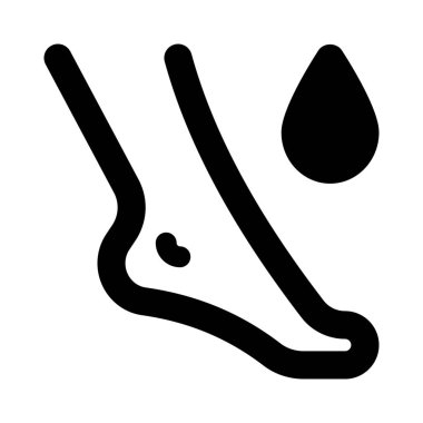 Cildi yumuşatmak ve iyileştirmek için özel bir ayak kremi.