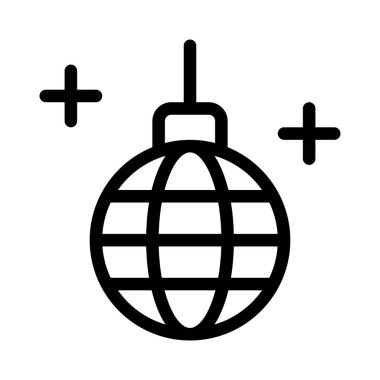 Dans ışıklandırması için aynalı yansıtıcı küre.