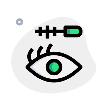 Göz maskarası, kadın kozmetik setinin ayrılmaz bir parçasıdır.