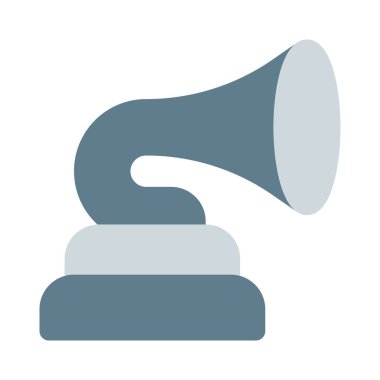 Vinil plaklardan müzik çalan fonograf aygıtı.