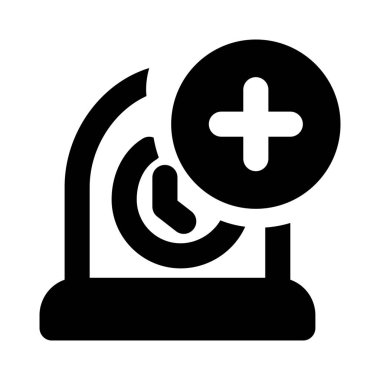 Modern işlevselliğe sahip vintage-esinlenmiş saat tasarımı.