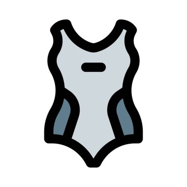 Esneyebilir korse ya da yüzmek için bir parça.