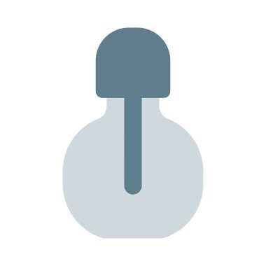 Süslemek için tırnak ya da ayak tırnaklarına süs süsü sürmüş.