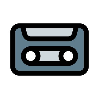 Ses kaydı için kullanılan kaset.