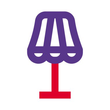 Klasik, zamansız tasarımı olan eski moda bir lamba..