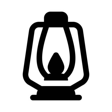 Aydınlatma için yağ kullanan eski moda aydınlatma cihazı.