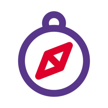 Yön doğruluğu için manyetik pusula.