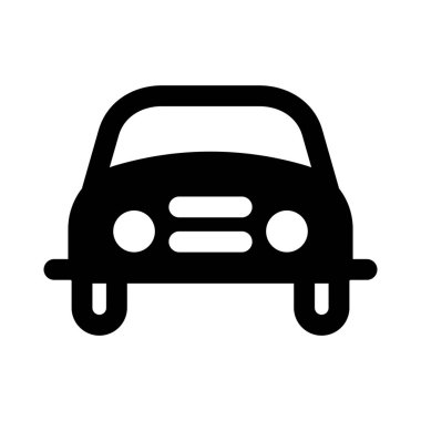 Eski tasarımı olan klasik bir otomobil..