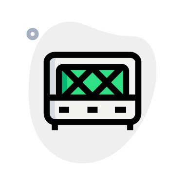 Klasik kablosuz alıcı, radyo dalgalarıyla yayın yapıyor..