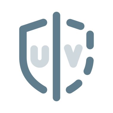 Hava şartlarından korunmak için ultraviyole ışığa karşı bir koruma.