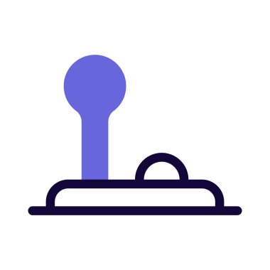 Video oyunlarını kontrol etmek için joystick kullanılıyor.