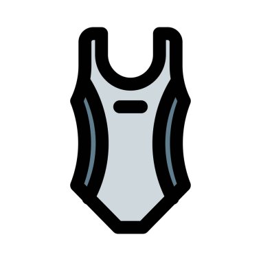 Kadın plaj kıyafeti ya da yüzme kıyafeti.