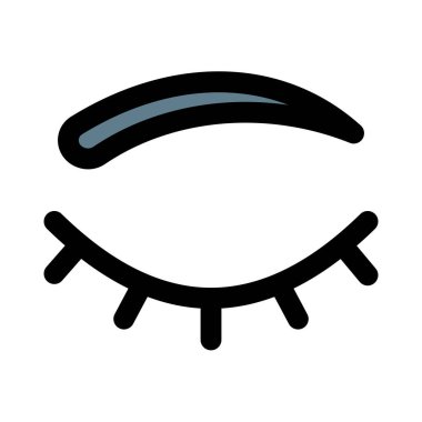 Kalın kaş makyajına dikkat et.