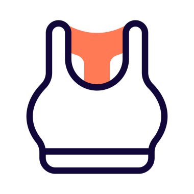 Geniş kayışlı gerekli aktif giysi.