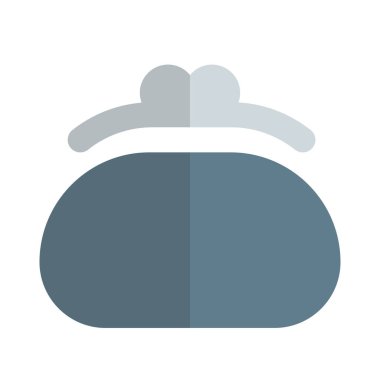 Omuz askısı olmayan küçük bir çanta..