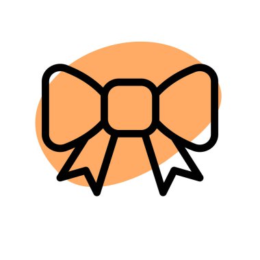 Kurdele tasarımlı şık bir kravat..