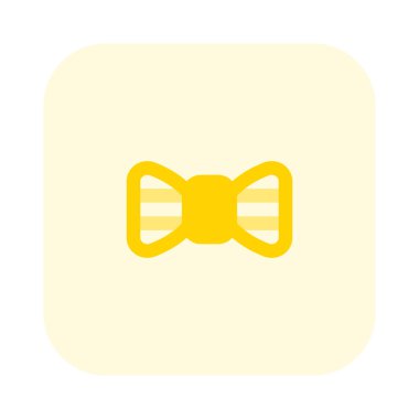 Benzersiz tasarımı olan şık bir papyon..