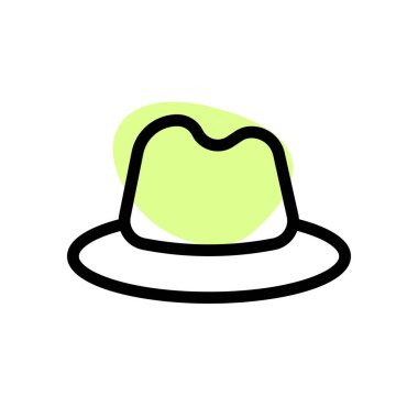 Şık kovboy şapkası ve yumuşak bir taç..