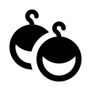 Küpe, kulaklar için bir çift mücevher..