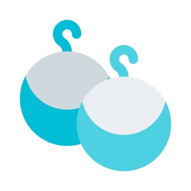 Küpe, kulaklar için bir çift mücevher..