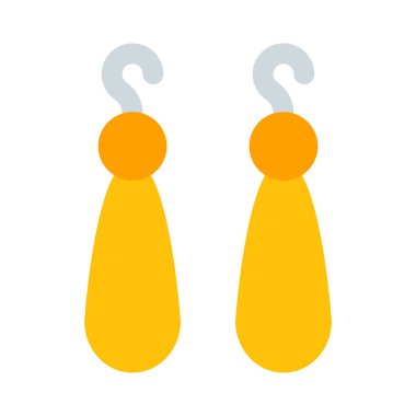 Halkalı zarif ve çekici bir küpe..