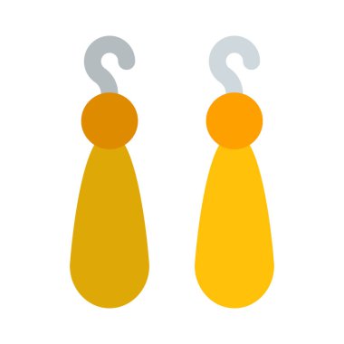 Halkalı zarif ve çekici bir küpe..