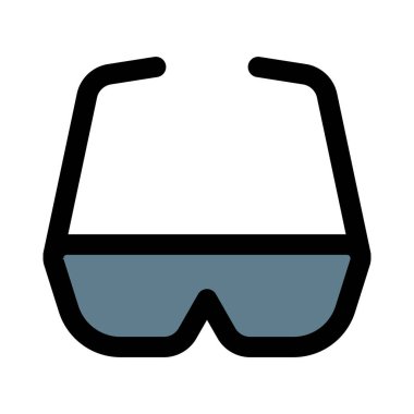 Bir parti için modaya uygun gözlük ya da gözlük..