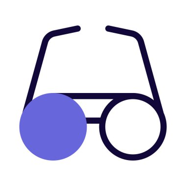 Zayıf görme için gözlük kullanımı.