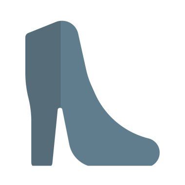 Kış için yüksek topuklu ayakkabılar..