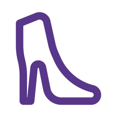 Kış için yüksek topuklu ayakkabılar..