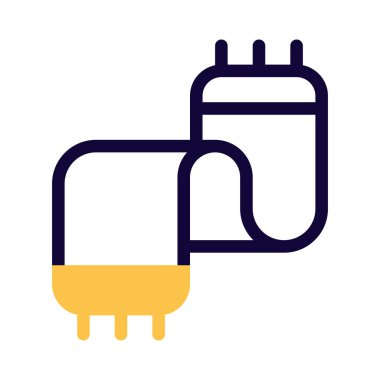 Kış mevsiminde kullanılan yün eşarp.