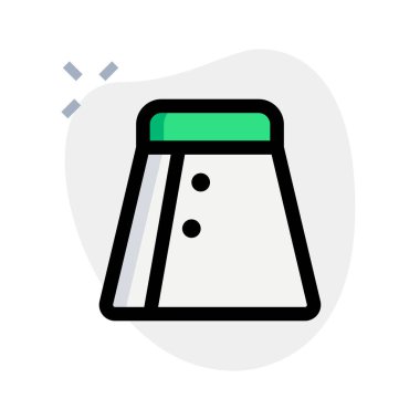 Pilili mini etek ya da alt giysi.