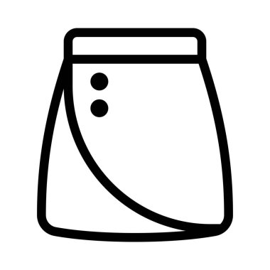 Bir parti için mükemmel bir etek..