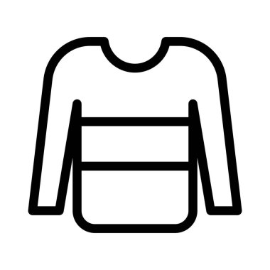 Çizgili süveter tasarımcısı.